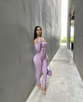 No Better Jumpsuit (purple)
