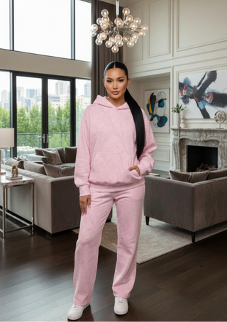 Pink Camo Pullover