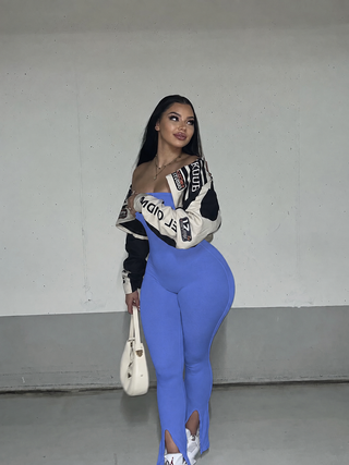 Classy Jumpsuit (Blue)
