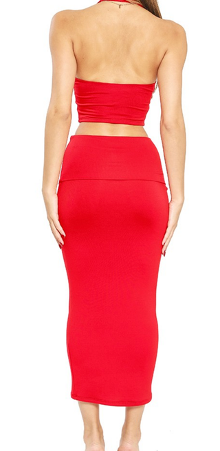 Havannah Halter Skirt Set